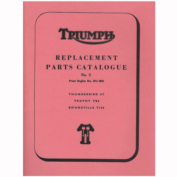 Triumph Ersatzteilbuch 1964 British Parts Flawil
