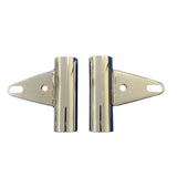 Lampenhalter Chrom T140 Paar