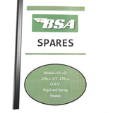 Ersatzteilbuch BSA SPARES