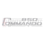 Norton Commando 850 Silber Aufkleber
