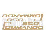 Norton Commando 850 Gold (Paar) Aufkleber