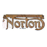 Norton "The Unapproachable" Aufkleber