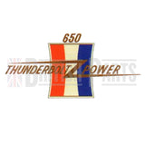 BSA 650 Thunderbolt Power Aufkleber