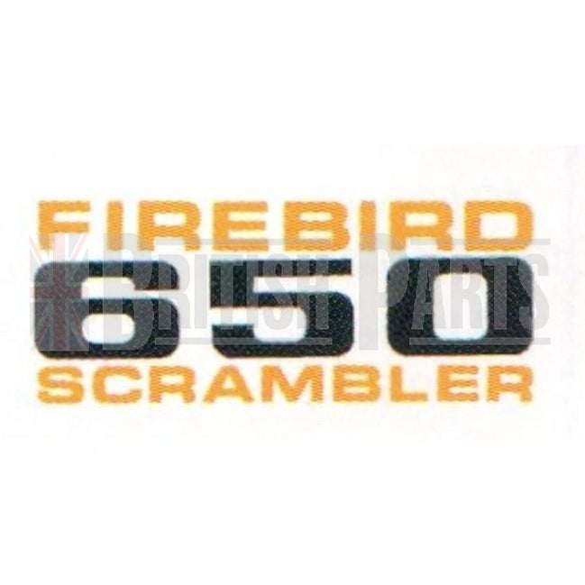 BSA Firebird 650 Scrambler Aufkleber