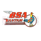 BSA Bantam Rooster Aufkleber