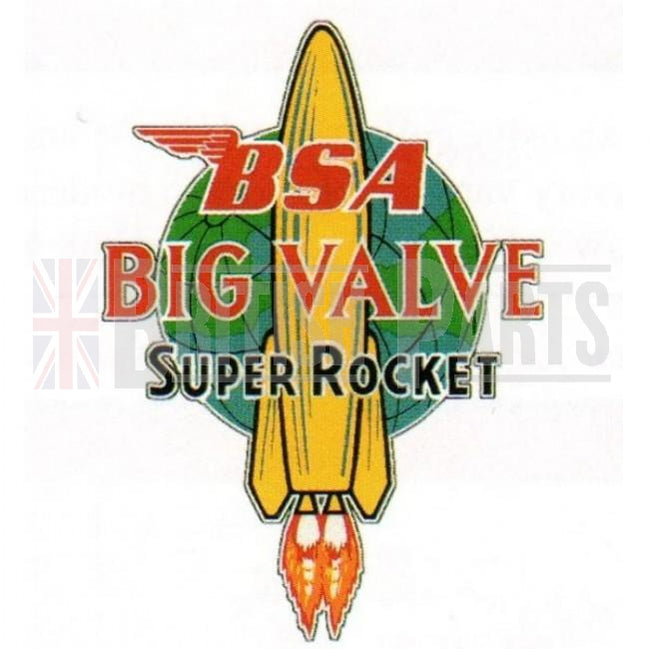 BSA Big Valve Super Rocket Aufkleber
