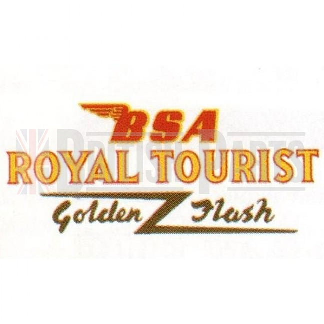 BSA Royal Tourist Golden Flash Aufkleber