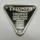 Triumph Trophy Dreieck-Platte