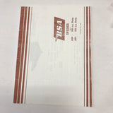 Ersatzteilbuch BSA A50/A65 1962