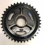 Royal Enfield 350 Zahnkranz mit Bremstrommel