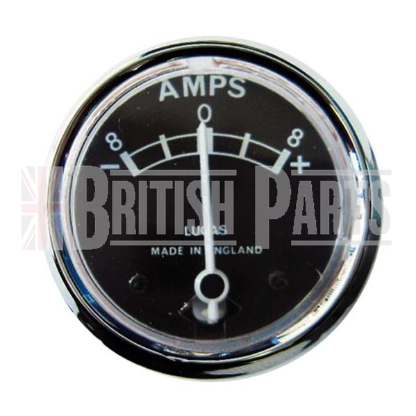 Amperemeter Lucas 1 3/4", 8-0-8