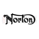 Norton Schwarz Aufkleber