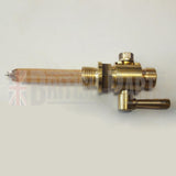 AJS Matchless etc. Messing 1/8 x 1/4 Gas Benzinhahn