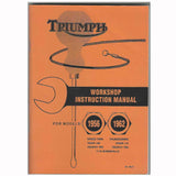 Triumph Workshop Instruction Manual 1956 bis 1962