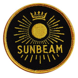 Sunbeam Aufnäher Gelb/Schwarz