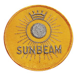 Sunbeam Aufnäher Gelb