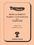 Triumph Ersatzteilbuch 1968