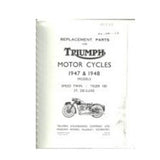 Triumph Ersatzteilbuch 1947 & 1948