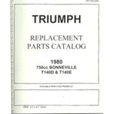 Triumph Ersatzteilbuch 1980