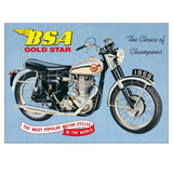 BSA Blechschild